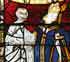 dance of death stained glass